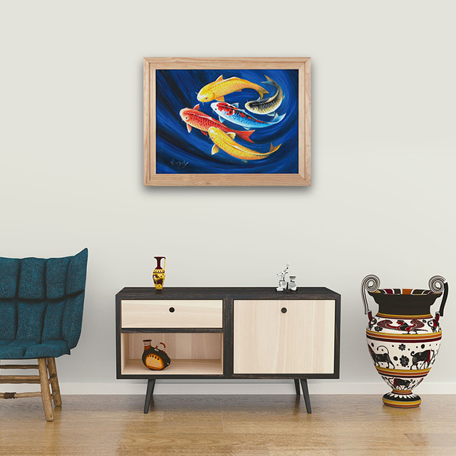 김영 잉어 (83 X 63cm)